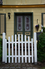 Image showing Front Door in Wustrow, Darss, Germany