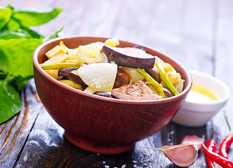 Image showing fried vegetables