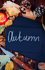 Image showing autumn background