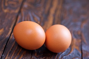 Image showing chicken eggs