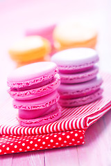 Image showing Color macaroons