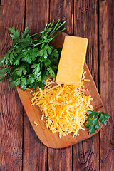 Image showing cheddar cheese