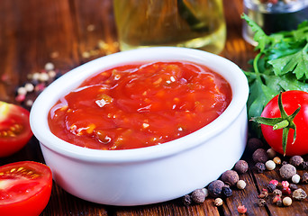 Image showing tomato sauce