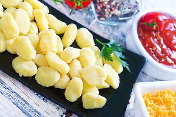 Image showing potato gnocchi