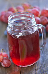 Image showing grape juice