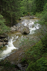 Image showing Fallbach Water Fall, Carinthia, Austria