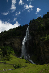 Image showing Fallbach Water Fall, Carinthia, Austria