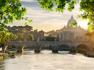 Image showing Bridge near Vatican
