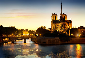 Image showing Notre Dame de Paris