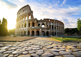 Image showing Colosseum in Rome