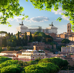 Image showing Vittoriano in Rome