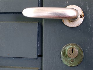 Image showing door knob
