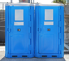 Image showing Mobile Toilet