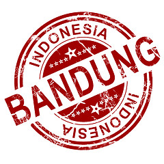 Image showing Red Bandung stamp 