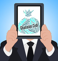 Image showing Ghanaian Cedi Shows Forex Trading And Currency