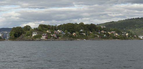 Image showing Cabin near the sea