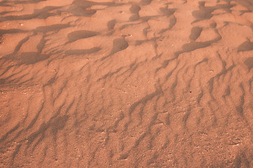 Image showing Close up of sand texture