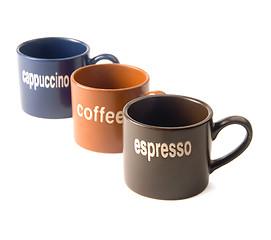 Image showing coffee cups