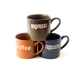 Image showing coffee cups