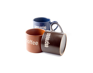 Image showing coffee cups