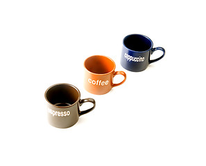 Image showing coffee cups