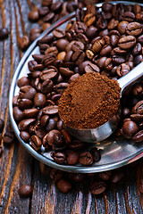 Image showing coffee beans