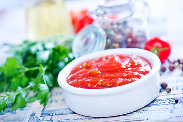 Image showing tomato sauce