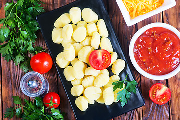 Image showing potato gnocchi