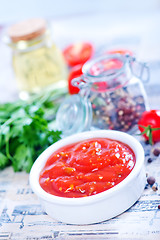 Image showing tomato sauce