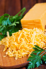 Image showing cheddar cheese