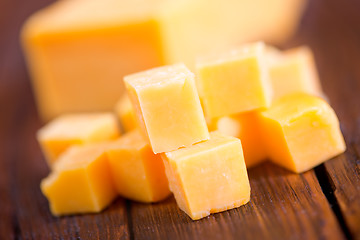 Image showing cheddar cheese