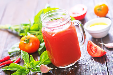 Image showing tomato juice