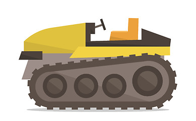 Image showing Tractor vector illustration.