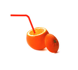 Image showing orange drink