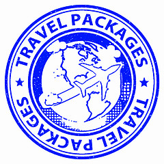 Image showing Travel Packages Indicates All Inclusive And Break