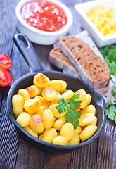 Image showing potato gnocchi