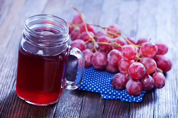 Image showing grape juice