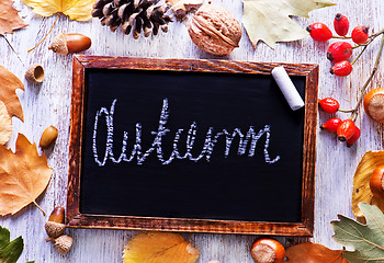 Image showing autumn background