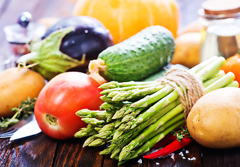 Image showing fresh vegetables