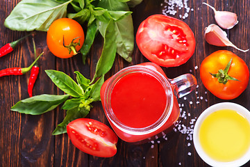 Image showing tomato juice