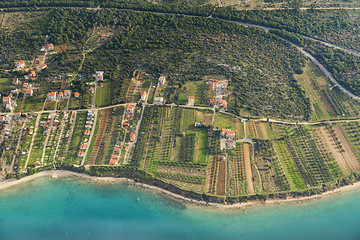 Image showing Croatia aerial view