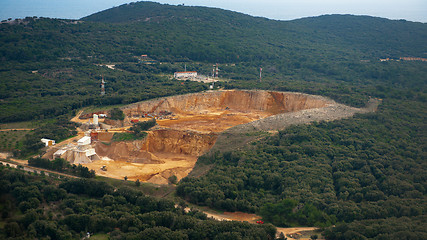 Image showing Quarry from above
