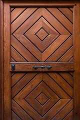 Image showing Unique door closeup