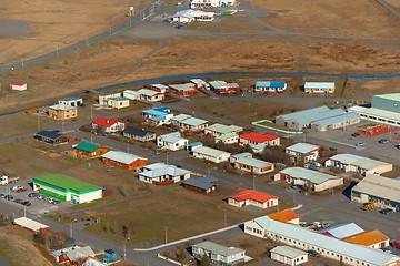 Image showing Small village of Vik