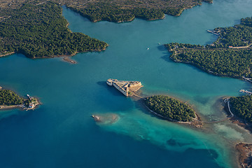 Image showing Croatia aerial view