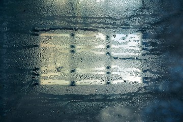 Image showing Condensation on glass