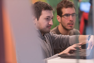 Image showing computer technology students