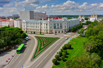 Image showing Tyumen industrial university, Monastery. Russia