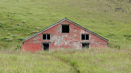 Image showing Old abandoned farmhouse