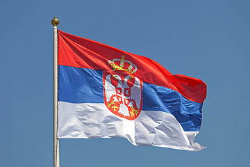 Image showing Flag of Serbia